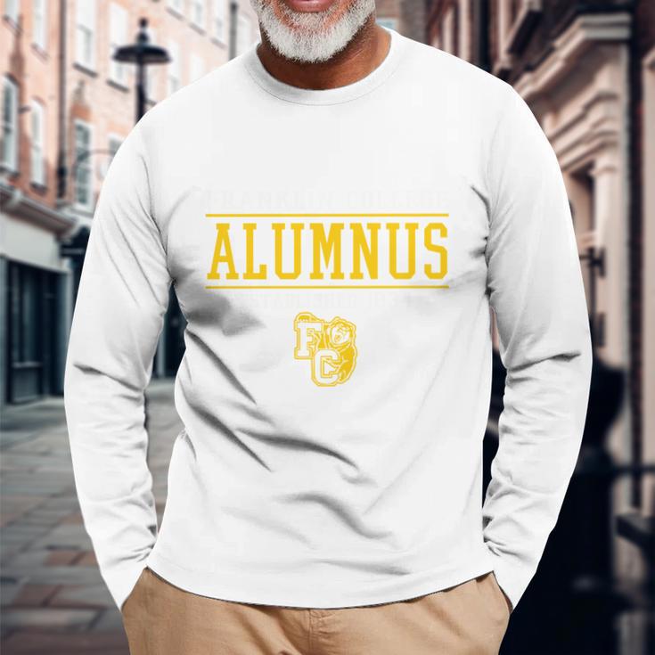 Franklin College Alumnus Establised 1834 Unisex Long Sleeve Gifts for Old Men