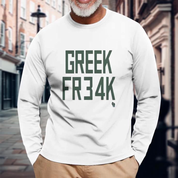 Greek Freak Unisex Long Sleeve Gifts for Old Men