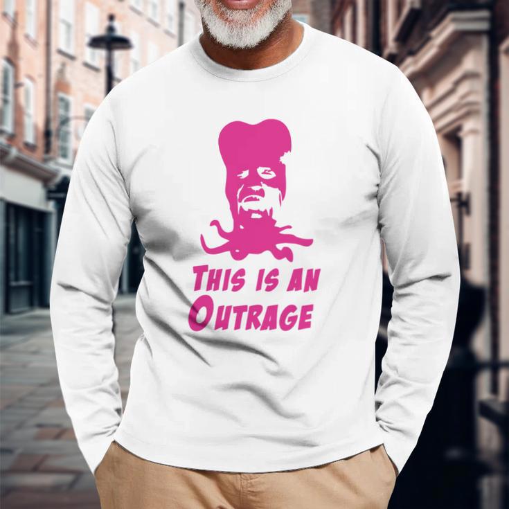 Mighty Boosh-Tony Harrison-This Is An Outrage Shirt Unisex Long Sleeve Gifts for Old Men