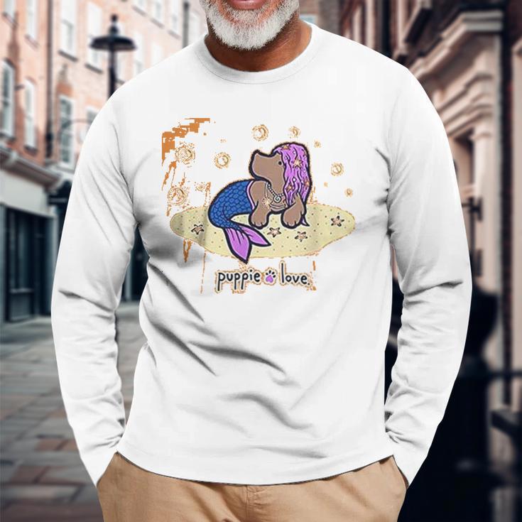 Puppie Love Rescue Dogs Unisex Long Sleeve Gifts for Old Men