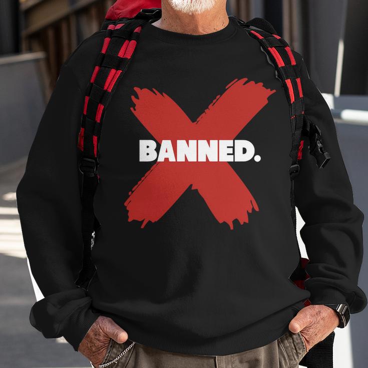 Banned Retro 1 Jordan Shirt Hoodie Sweatshirt Gifts for Old Men