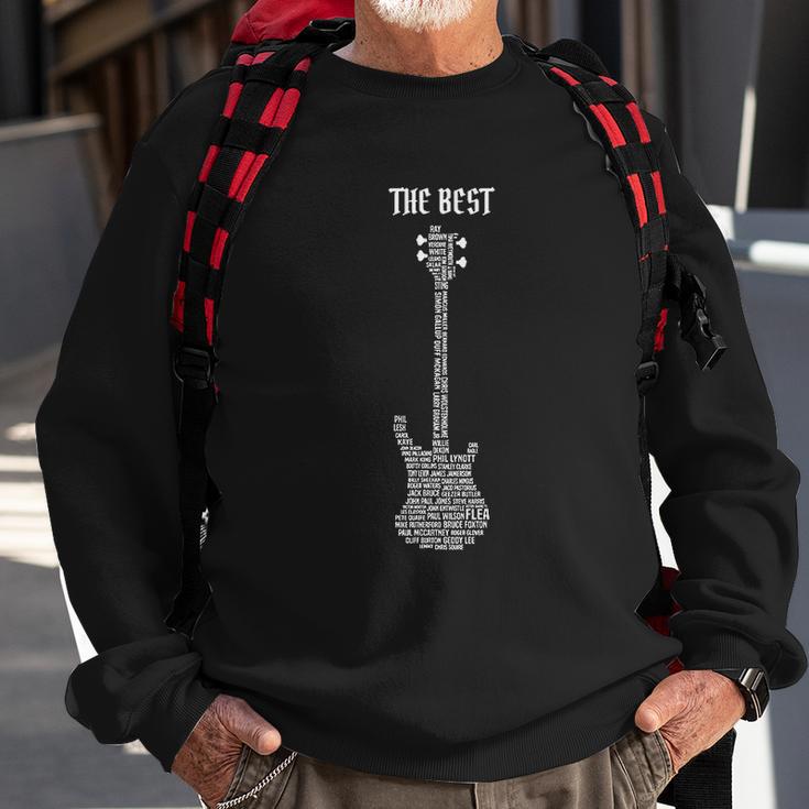 Bass Player Legend Bassist Guitar Electric 1959 American Jazz Precision Sweatshirt Gifts for Old Men