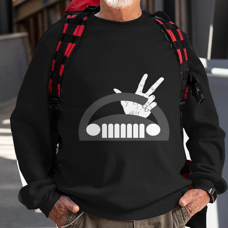 Funny The Jeep Wave T-Shirt Sweatshirt Gifts for Old Men