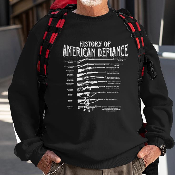 Gadsden And Culpeper History Of American Defiance Sweatshirt Gifts for Old Men