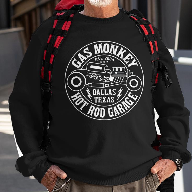 Gas Monkey Hot Rod Garage Vintage Car Sweatshirt Gifts for Old Men