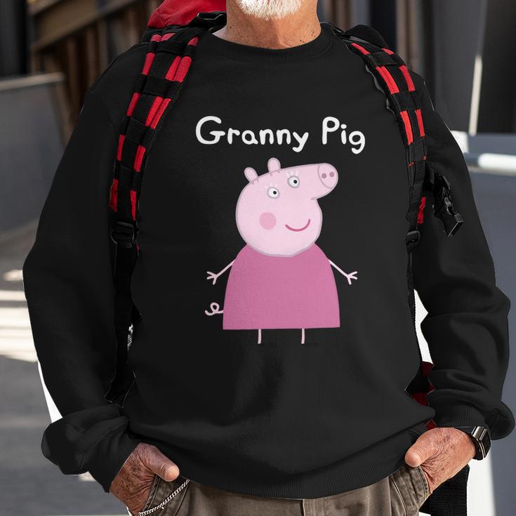 Granny Pig T-Shirt Sweatshirt Gifts for Old Men