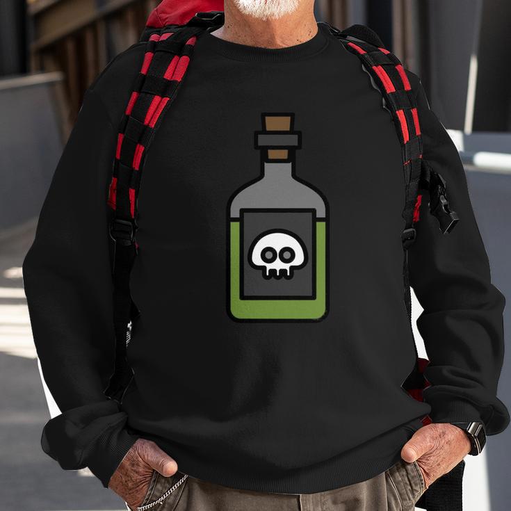 Halloween Poison Bottle T-Shirt Sweatshirt Gifts for Old Men