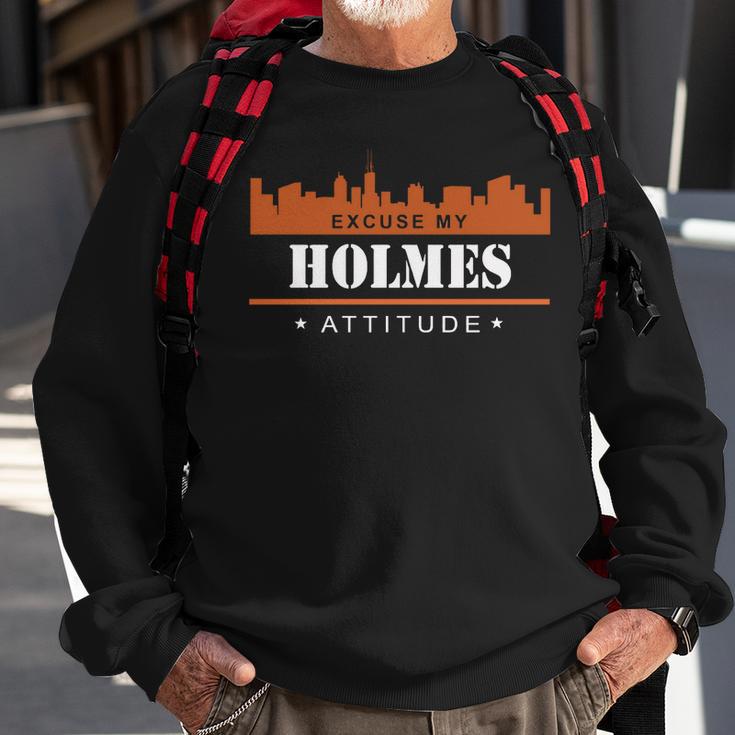 Holmes Shirts Excuse My Holmes Attitude T-Shirt Holmes TshirtHolmes TshirtsHolmesShirtHolmes ShirtsExcuse My Holmes Attitude T-Shirt Holmes Hoodie Vneck Sweatshirt Gifts for Old Men