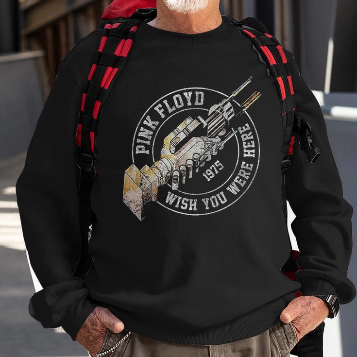 Impact Originals Coal Floyd Rock Band Wish You Were Here Sweatshirt Gifts for Old Men