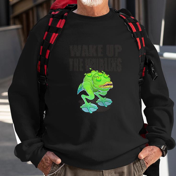 My Singing Monsters Wake Up The Wublins Brump Sweatshirt Gifts for Old Men