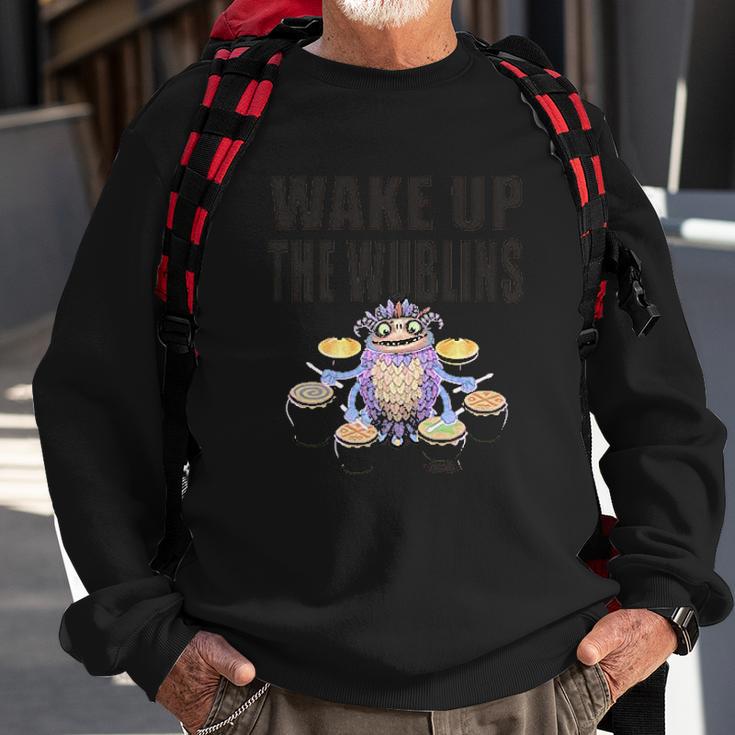 My Singing Monsters Wake Up The Wublins Dwumrohl Sweatshirt Gifts for Old Men