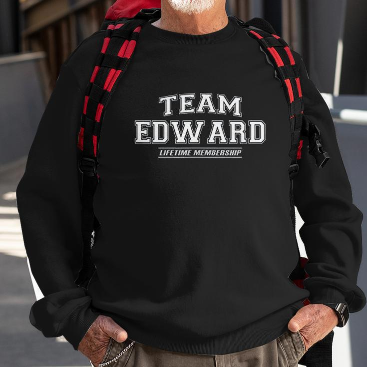 Team Edward First Name Family Reunion Gift Sweatshirt Gifts for Old Men