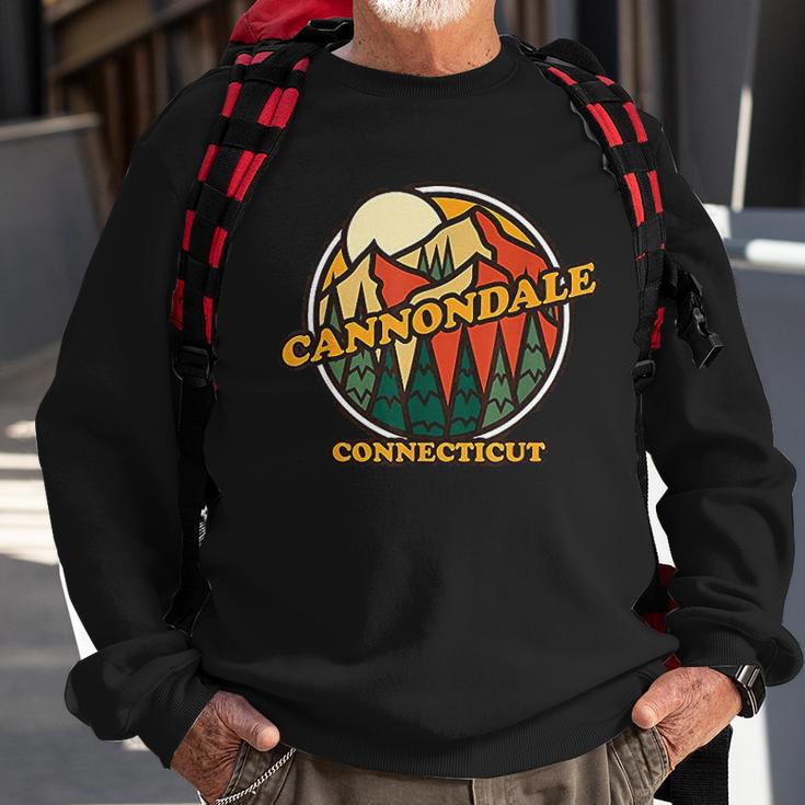 Vintage Cannondale Connecticut Mountain Hiking Souvenir Sweatshirt Gifts for Old Men