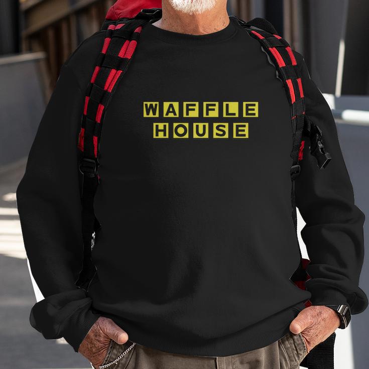 Waffle House Vintage Sweatshirt Gifts for Old Men