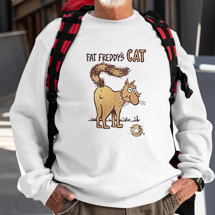 Fat Freddy S Cat Fabulous Sweatshirt Gifts for Old Men