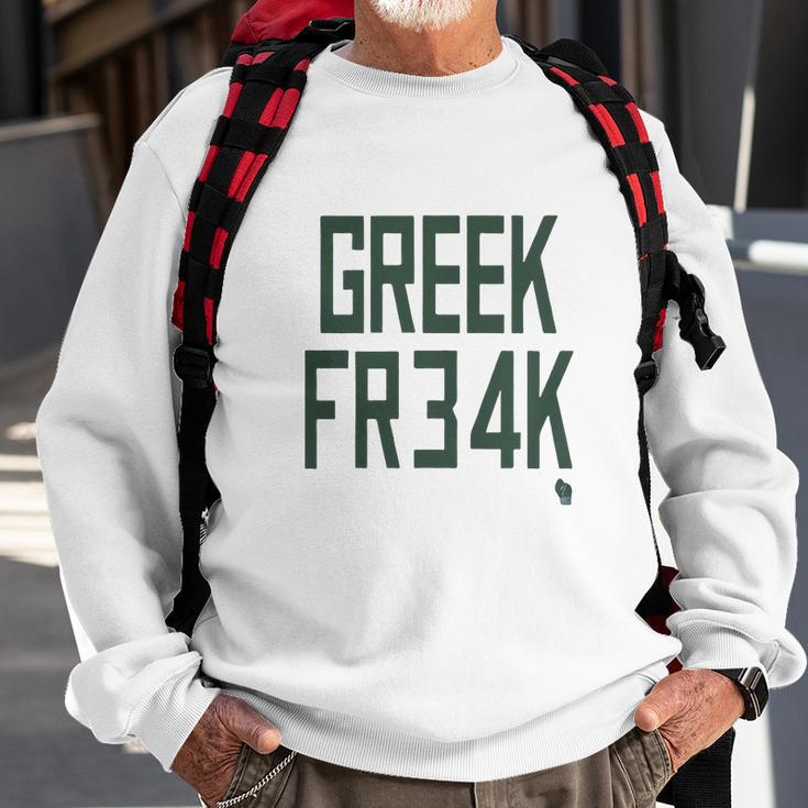 Greek Freak Sweatshirt Gifts for Old Men