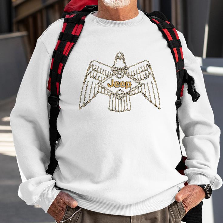 Jeep Eagle Vintage Sweatshirt Gifts for Old Men