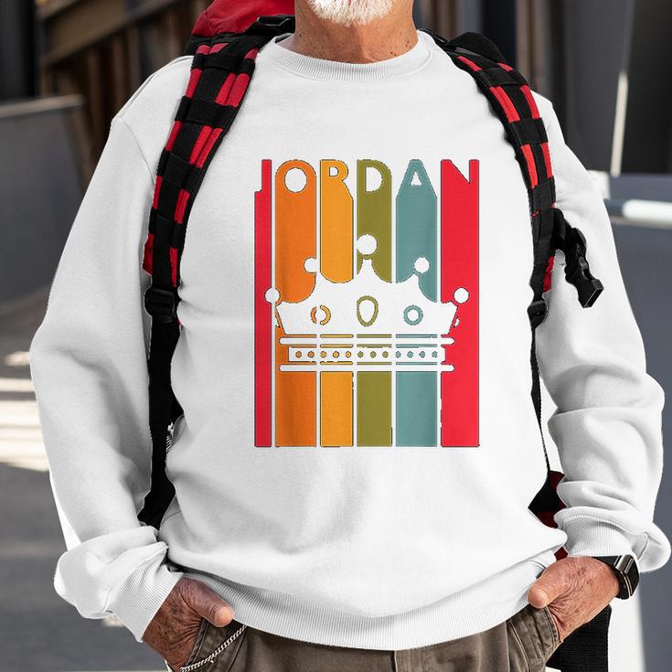 Jordan Gift Idea For Boys Men First Name Vintage Jordan Sweatshirt Gifts for Old Men