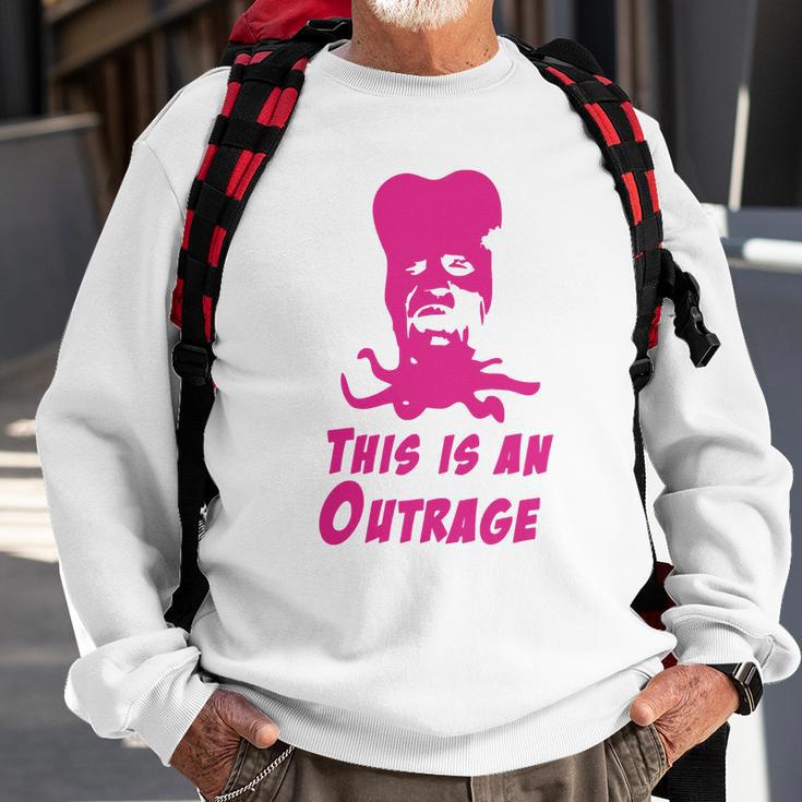 Mighty Boosh-Tony Harrison-This Is An Outrage Shirt Sweatshirt Gifts for Old Men