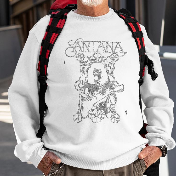 Santana Vintage Peace Sweatshirt Gifts for Old Men