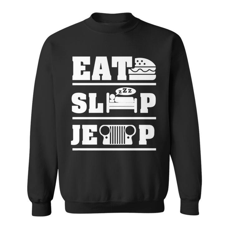 Eat Sleep Jeep Shirt Men’S  Hoodie Sweatshirt