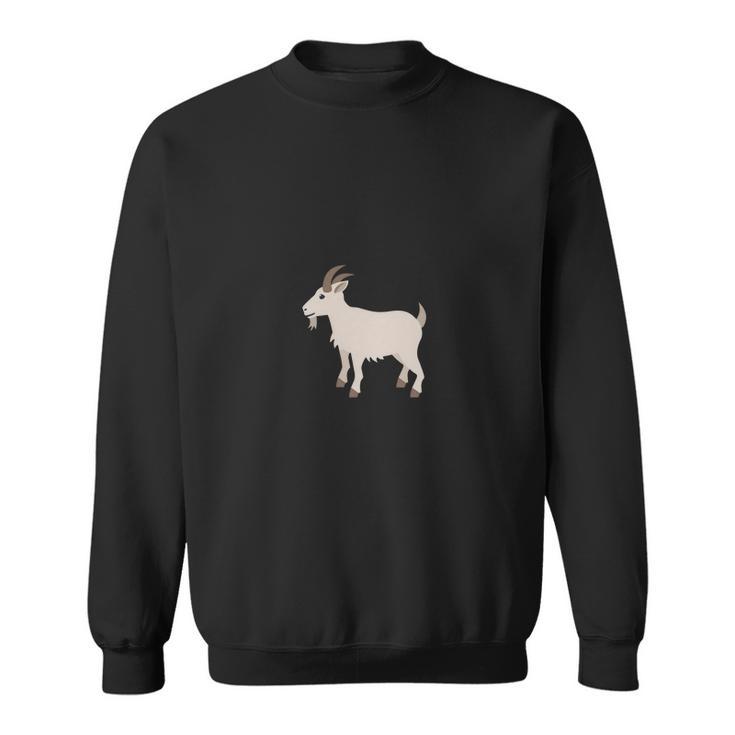 Emoji T-Shirt Goat Emoticon Farm Animal Sweatshirt