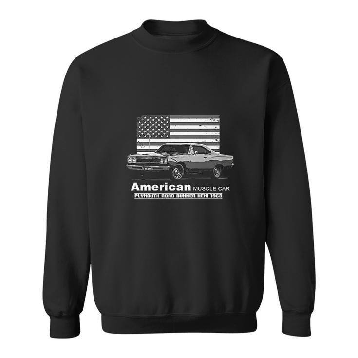 Plymouth Road Runner Hemi American Muscle Car 60S 70S Sweatshirt