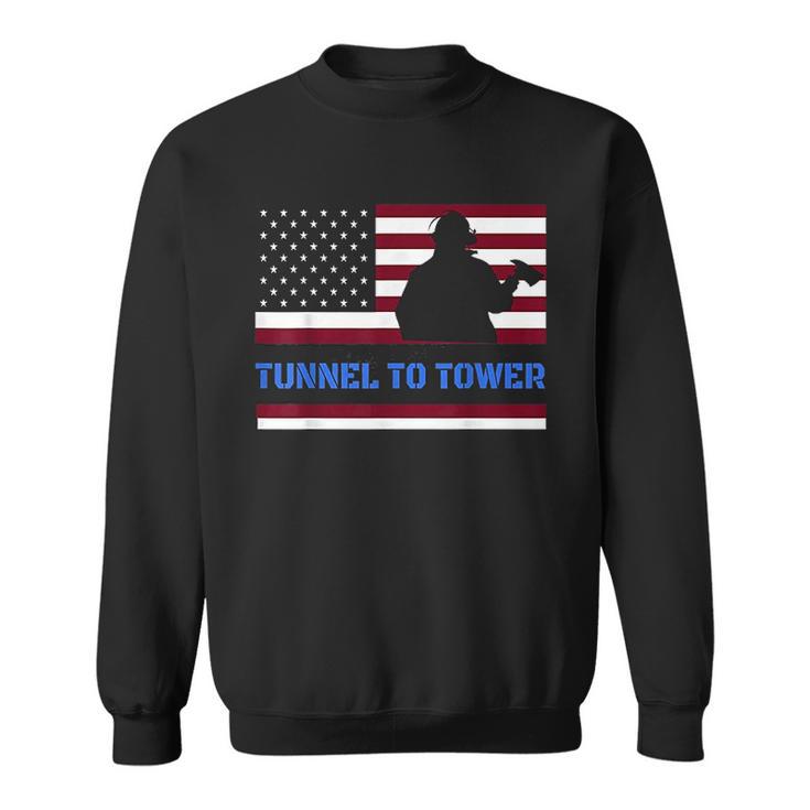 Rush Tunnel To Tower Vintage Firefighter Gift Sweatshirt