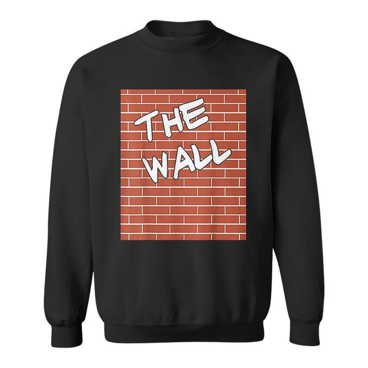 The Wall Funny Halloween Brick Wall Sweatshirt