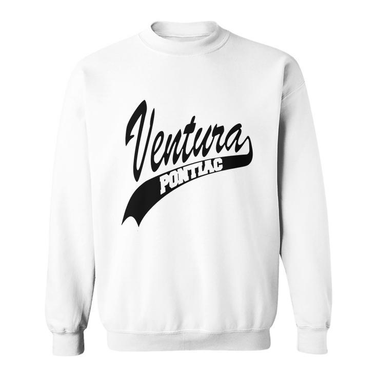 Pontiac Ventura - White Outline Sweatshirt