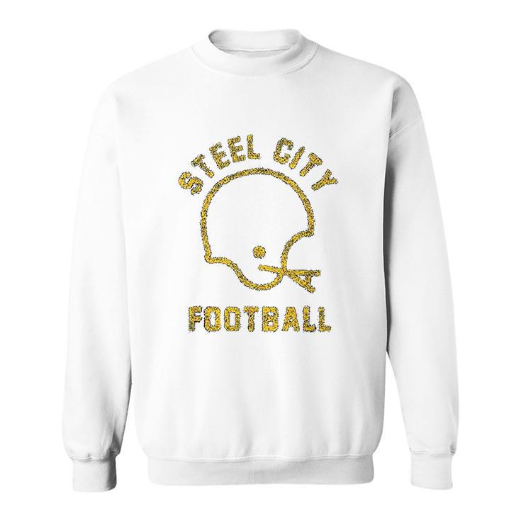 The Steel City Vintage Pittsburgh Football Sweatshirt