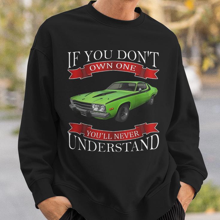 1973 Plymouth Road Runner Back Side Sweatshirt Gifts for Him