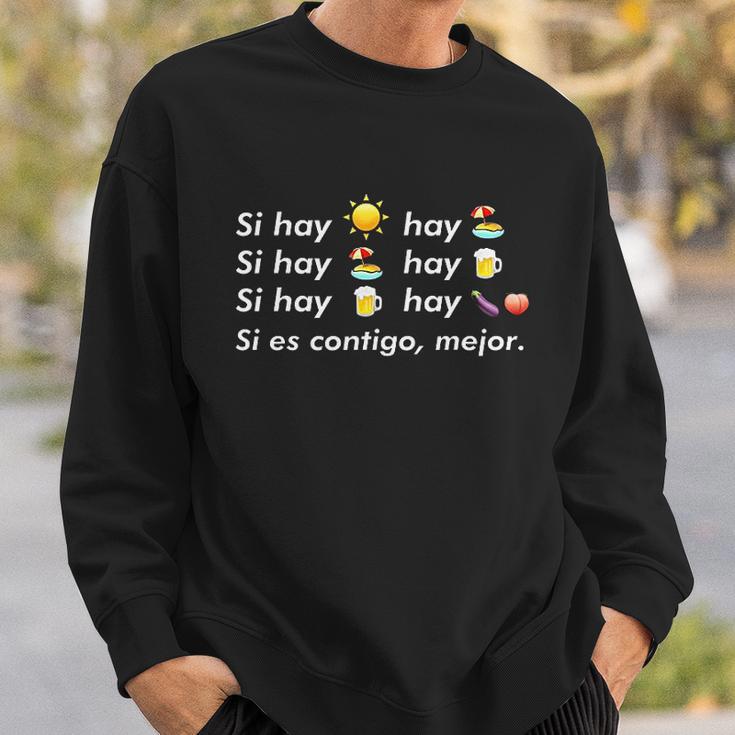 Bad Calla Trap Playa Bunny Emoji Dembow Reggaeton Style Sweatshirt Gifts for Him