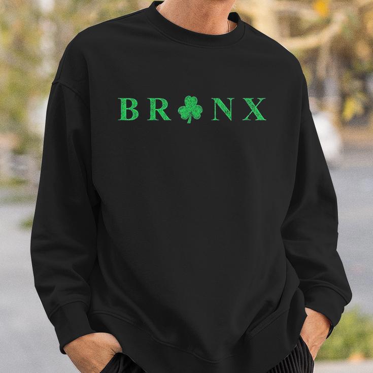 Bronx New York St Patricks Day Irish Shamrock Sweatshirt Gifts for Him