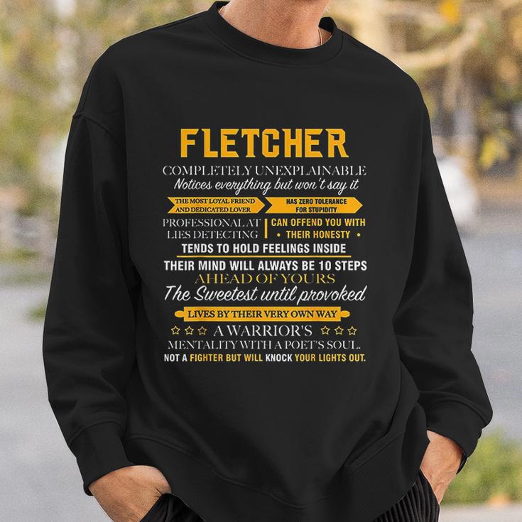 Fletcher Completely Unexplainable Family Sweatshirt Gifts for Him