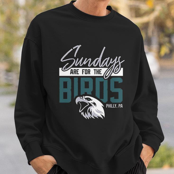 Game On Apparel Sundays Are For The Birds Philly Sweatshirt Gifts for Him