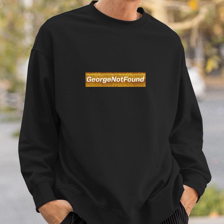 Georgenotfound Gold Embroidered Sweatshirt Gifts for Him