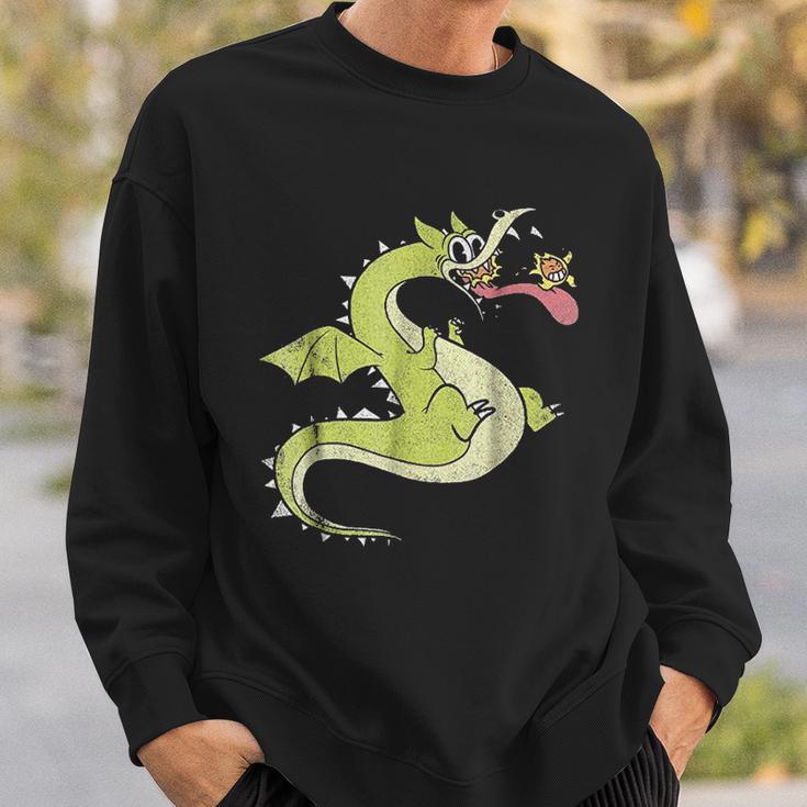 Grim Matchstick And Living Fireball Graphic Sweatshirt Gifts for Him