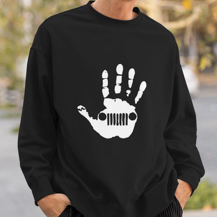 Hand Jeep Sweatshirt Gifts for Him