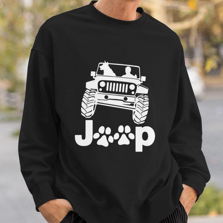 Jeep Dogs Sweatshirt Gifts for Him