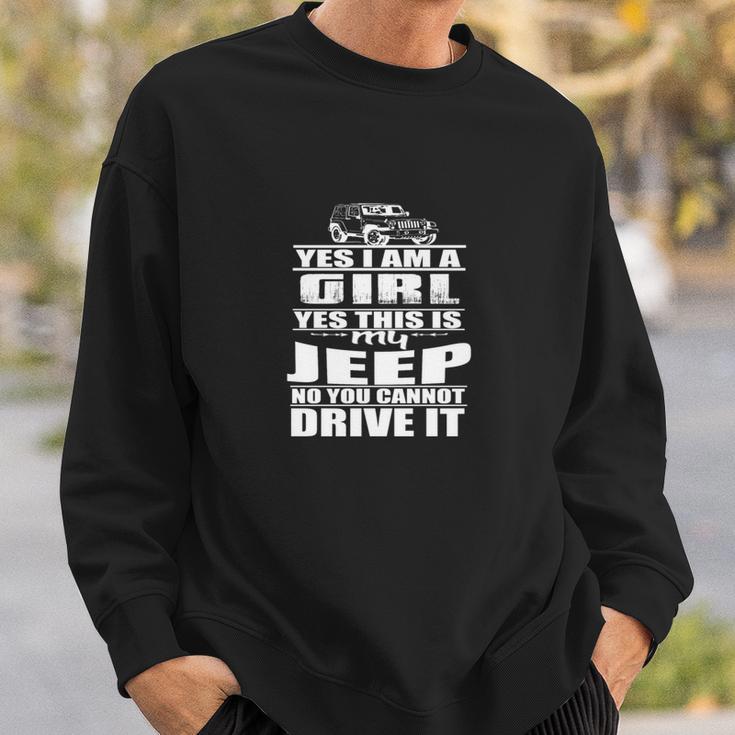 This Is My Jeep - Jeep Girl Sweatshirt Gifts for Him