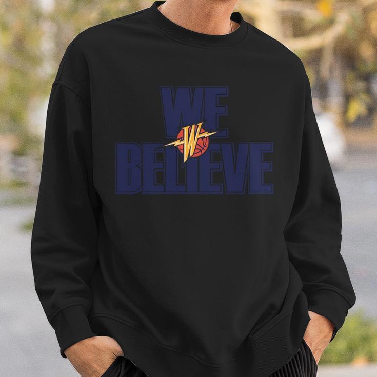 Official Warriors We Believe Sweatshirt Gifts for Him