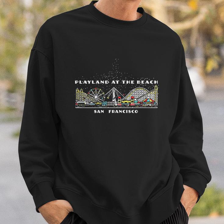 Playland At The Beach San Francisco Matchbook Reproduction Sweatshirt Gifts for Him