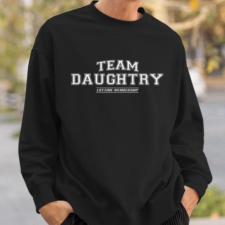 Team Daughtry Proud Family Last Name Gift Sweatshirt Gifts for Him