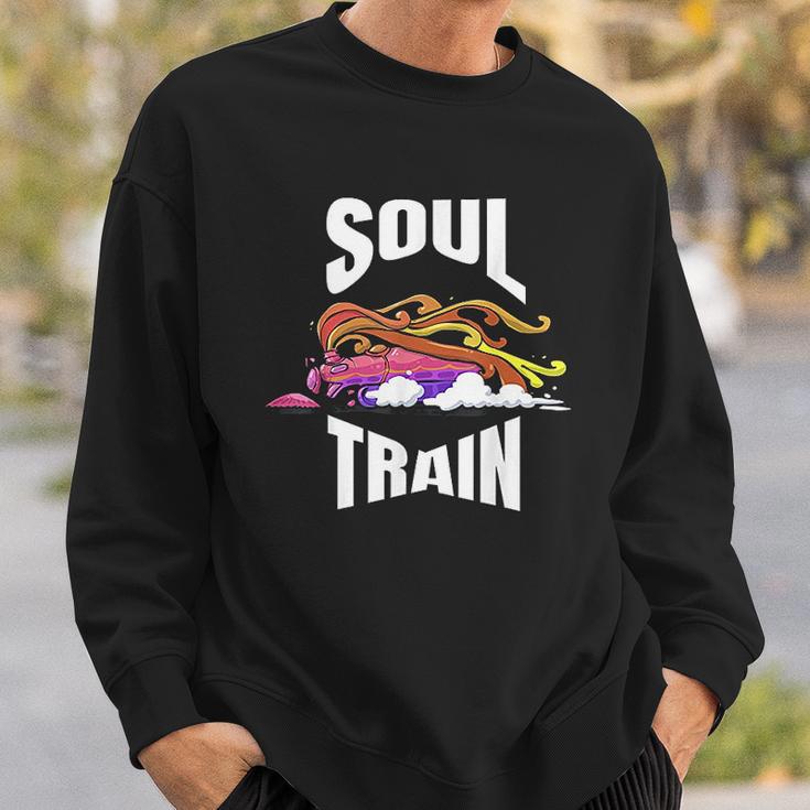 Train Boogie Train Groovy Disco Train Sweatshirt Gifts for Him