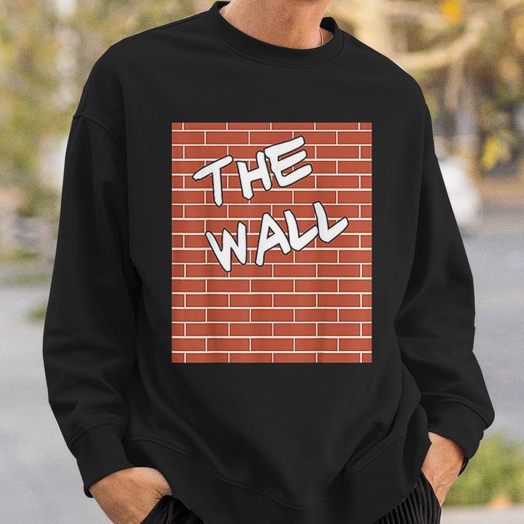 The Wall Funny Halloween Brick Wall Sweatshirt Gifts for Him