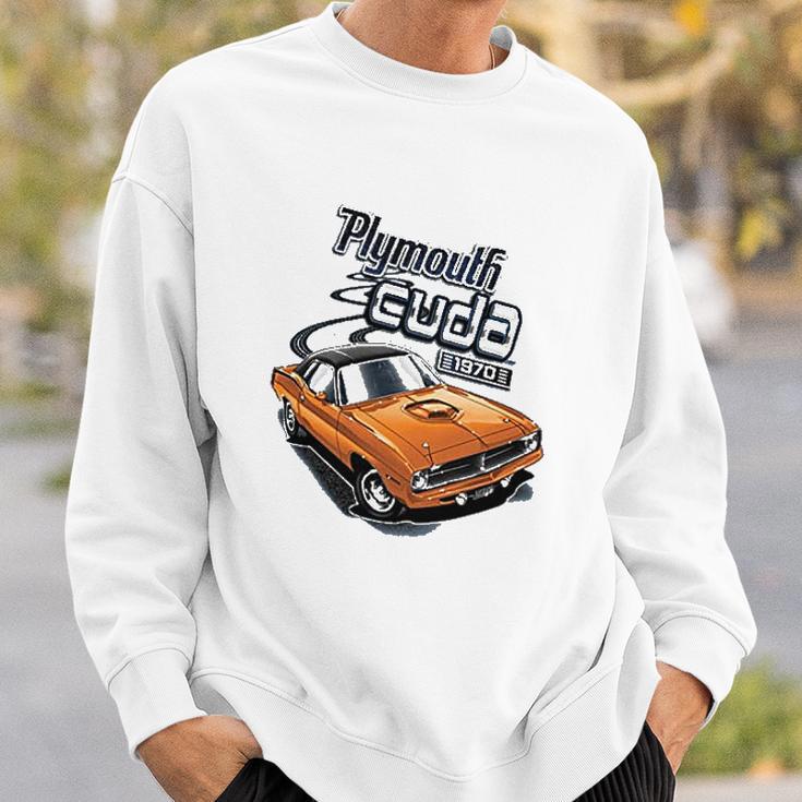 Plymouth Cuda 1970 Vintage Classic American Made Sweatshirt Gifts for Him