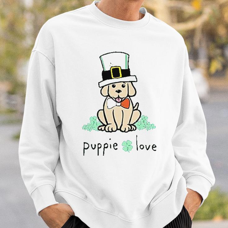 Puppie Love Dog Sweatshirt Gifts for Him