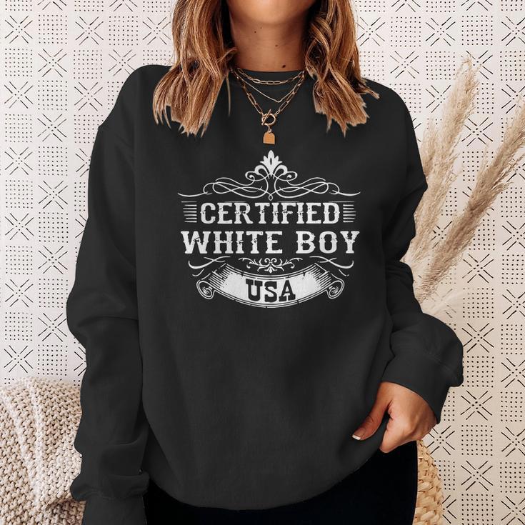 Best Certified White Boy Usa Shirt Sweatshirt Gifts for Her