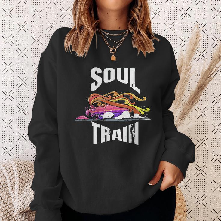 Boogie Train Groovy Disco Train Sweatshirt Gifts for Her